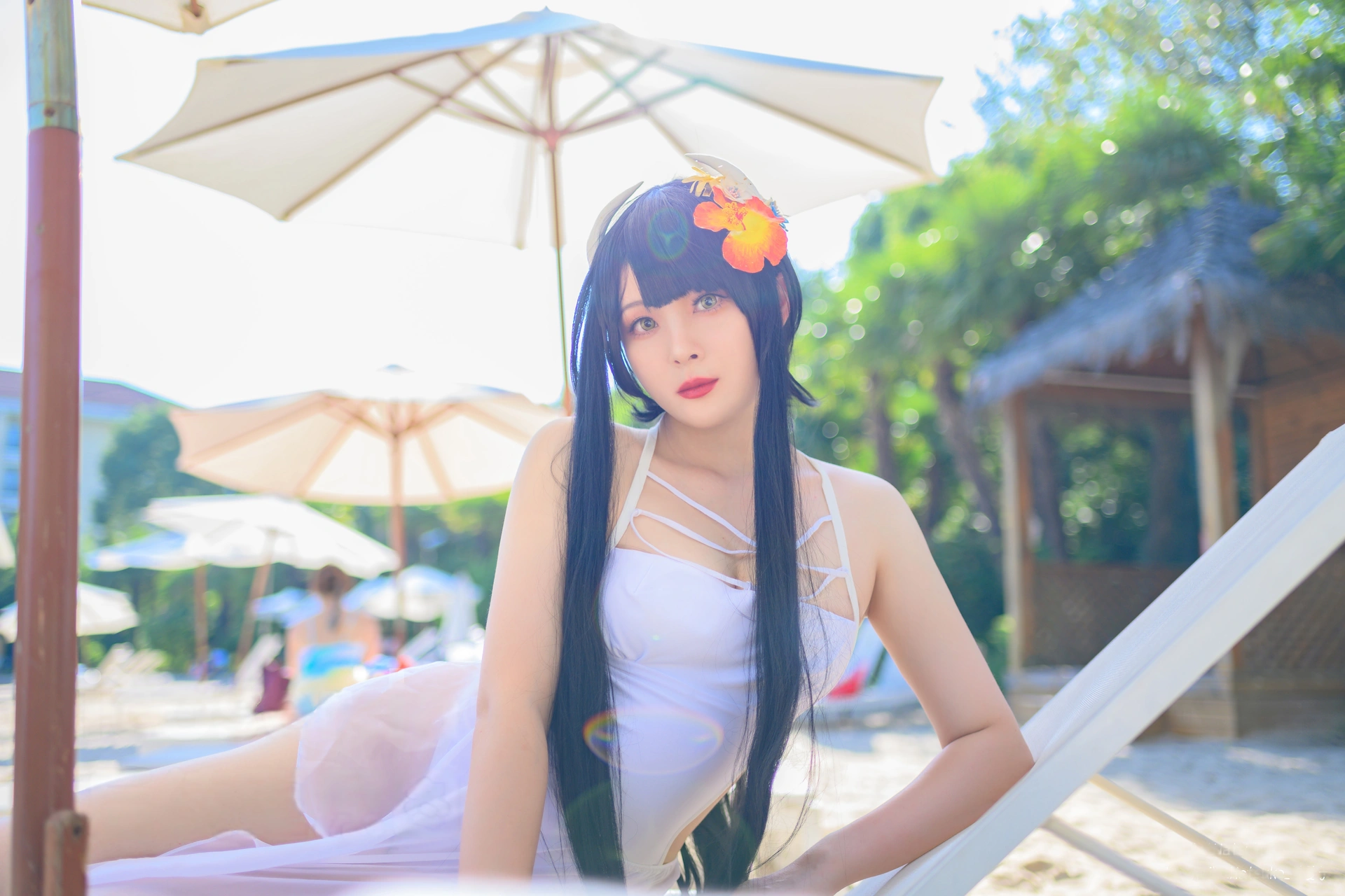 Natsuko夏夏子 – NO.049 碧蓝航线 比叡泳装 1